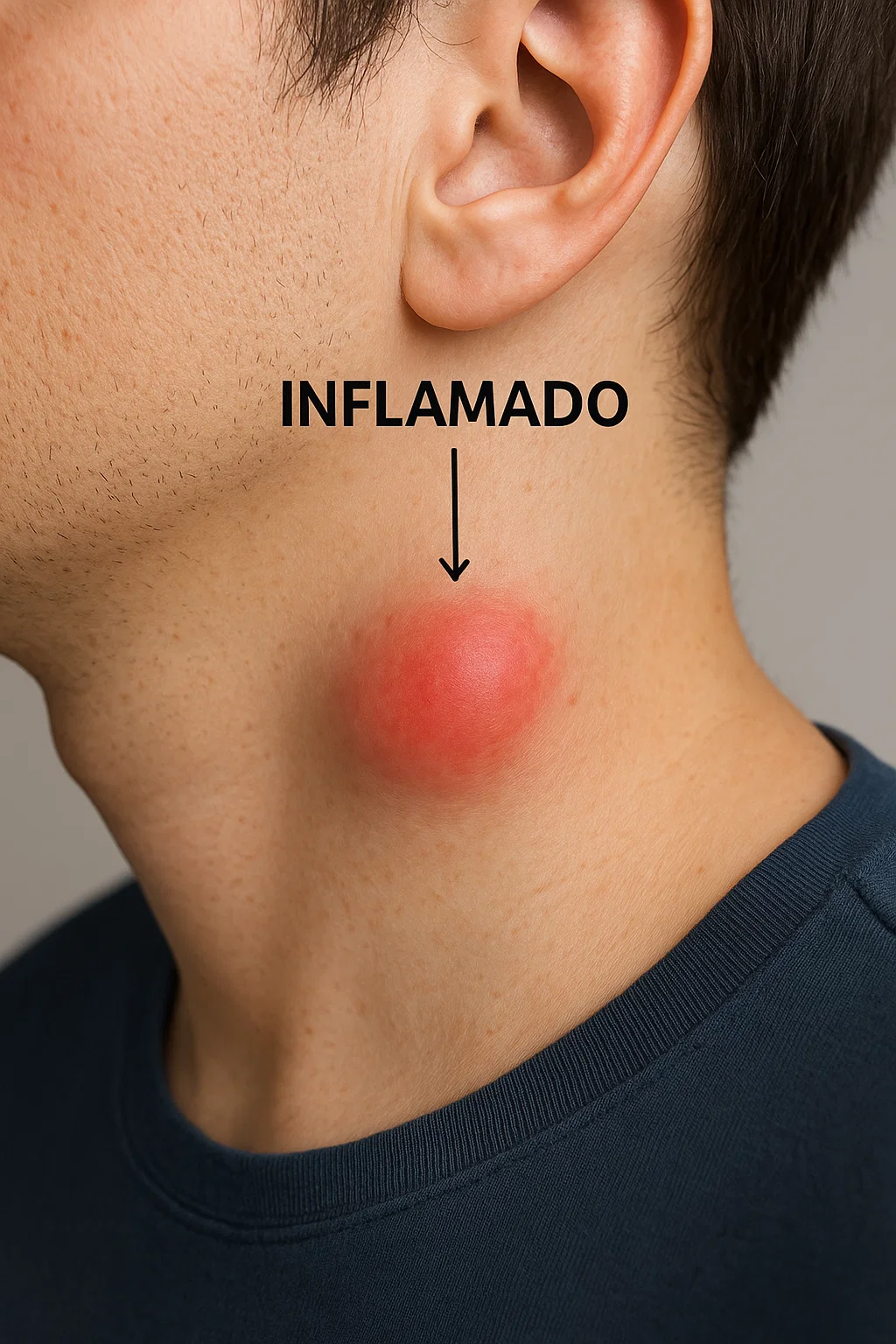 Ganglio inflamado